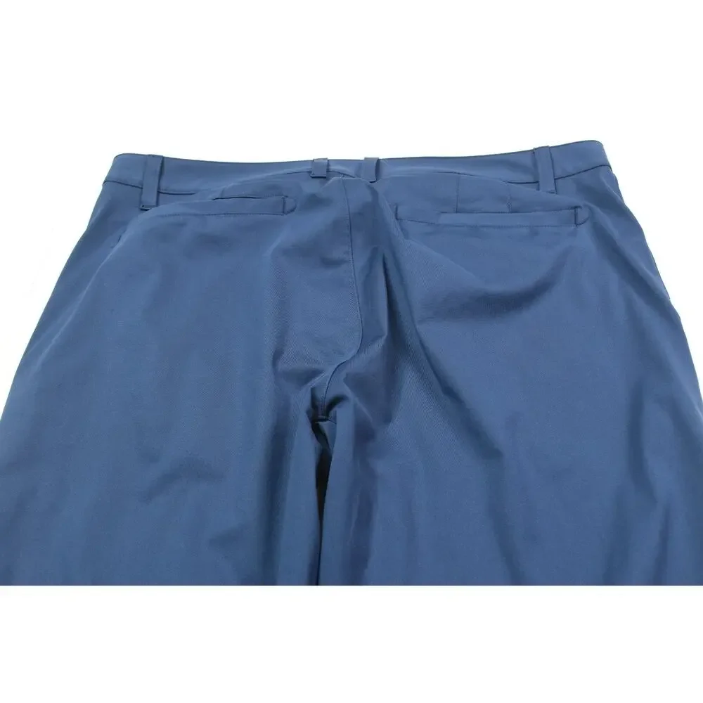 Rhone Commuter Performance Pants Mens 35 Blue Classic Fit Straight Stretch